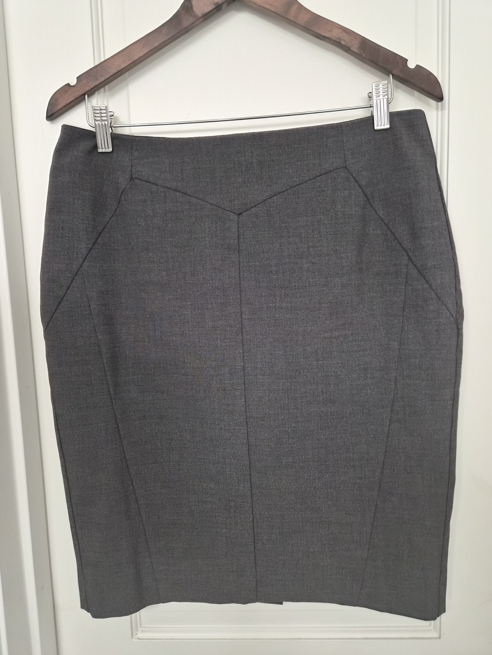 Worthington Charcoal Gray Pencil Skirt